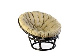 Кресло Папасан 23/01 с подушкой (Венге матовый) | фото